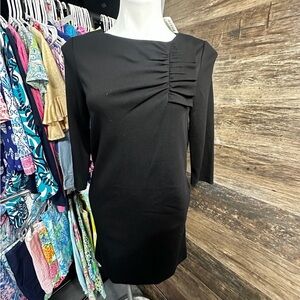 Kate Spade New York Livia Ponte Black Dress Womens Size 2